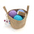 LooHoo Wool Dryer Balls Gift Set — Jute Laundry Tote
