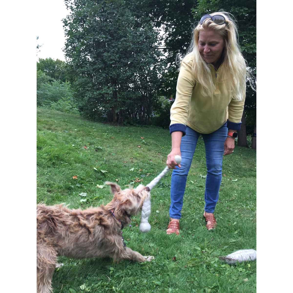 LooHoo Wooly Tug Toys