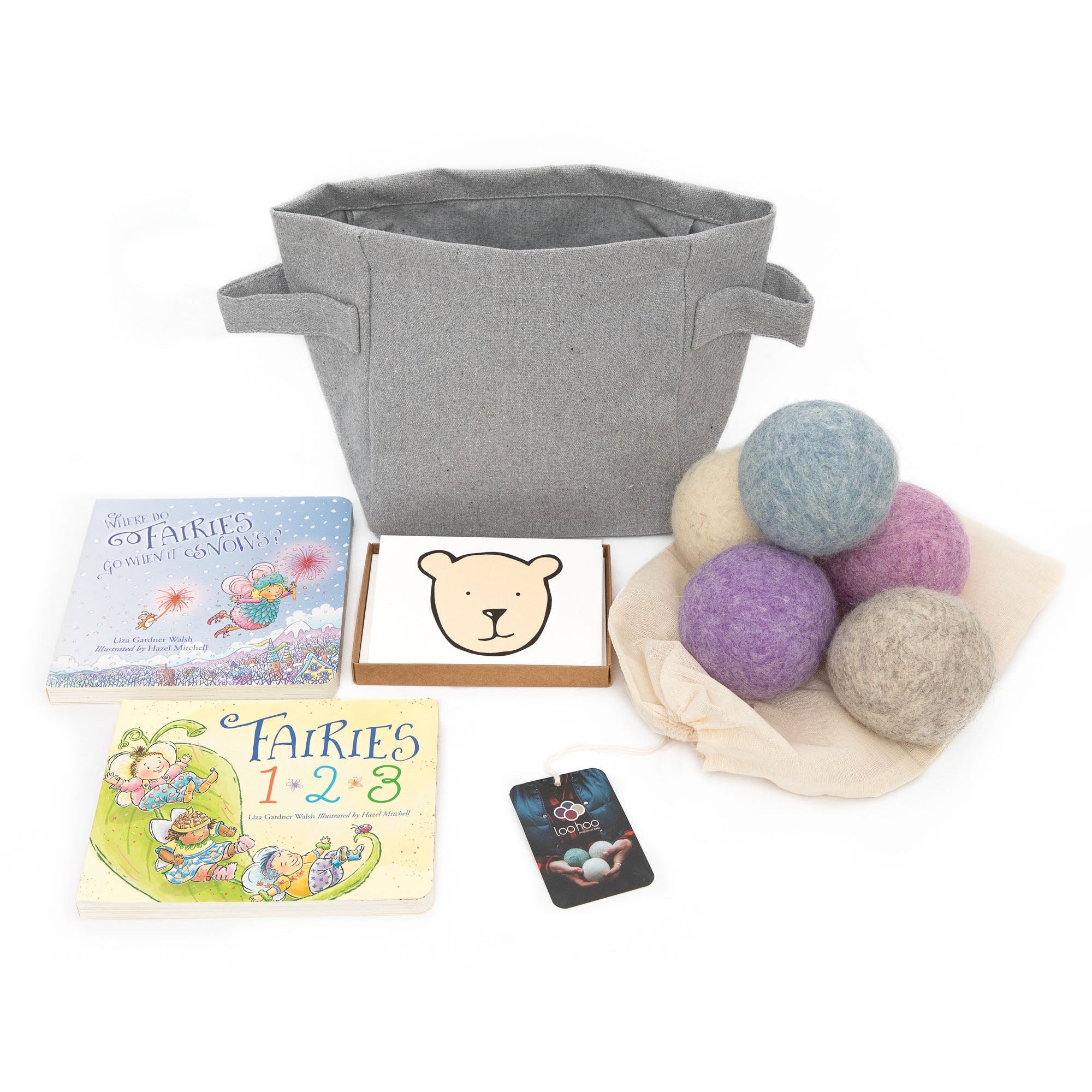 LooHoo Wool Dryer Balls Gift Set — New Parents