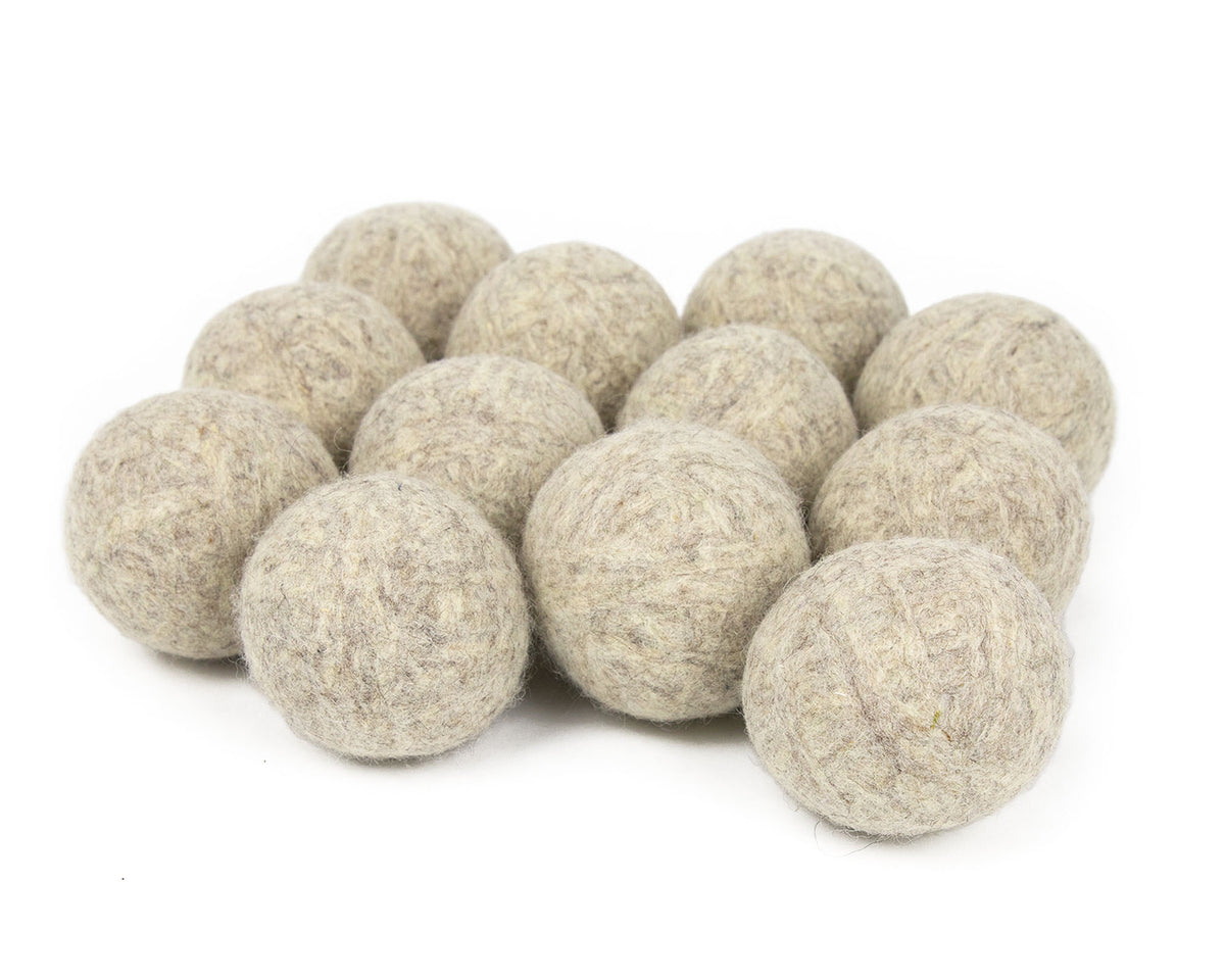LooHoo Wool Dryer Balls - 12 Pack
