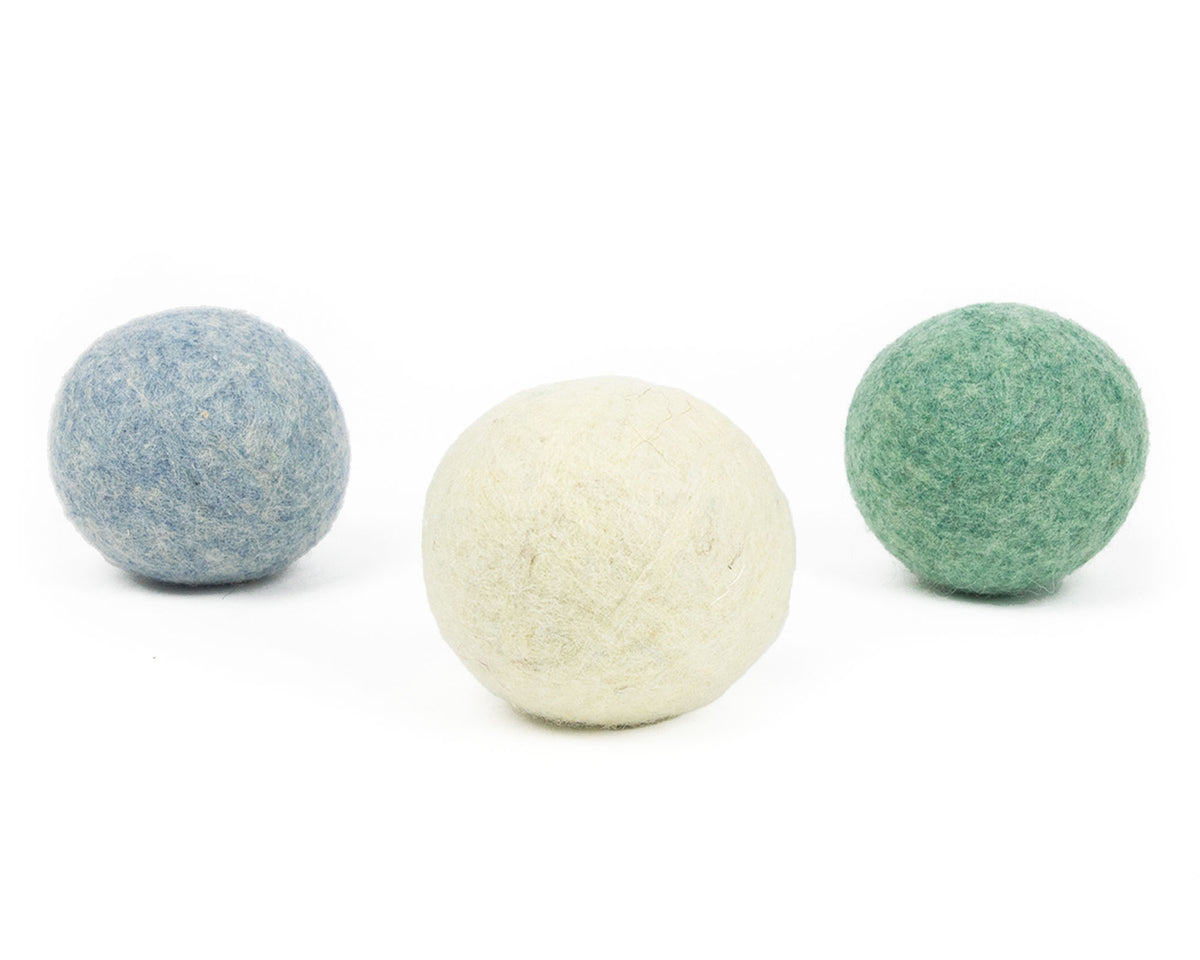 LooHoo Wool Dryer Balls - 3-Pack