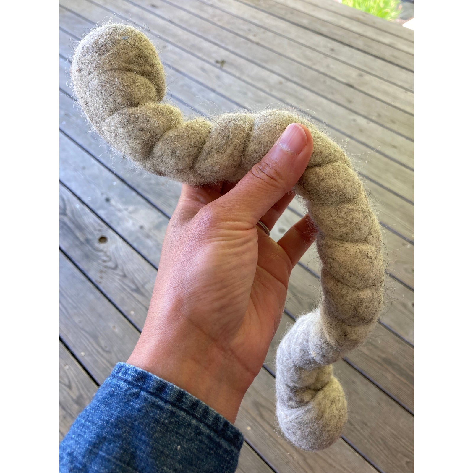 LooHoo Wooly Tug Toys - SECONDS